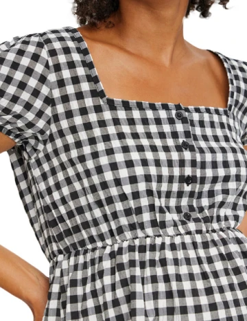 Bluza Mamalicious, alb/negru Negru