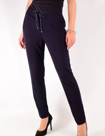 Pantaloni s.Oliver, bleumarin, 36