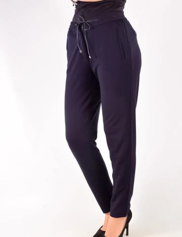 Pantaloni s.Oliver, bleumarin, 36