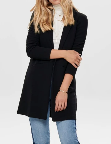 Blazer Jacqueline de Yong, negru, M Negru