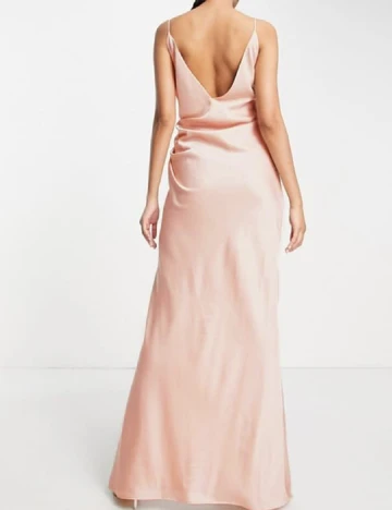 Rochie lunga ASOS, roz pal Roz