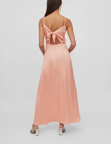Rochie lunga Vila, roz
