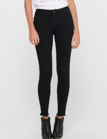 
						Blugi Jacqueline de Yong, negru