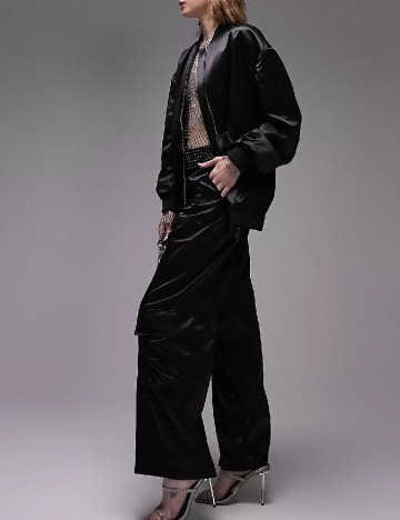 Pantaloni Top Shop, negru