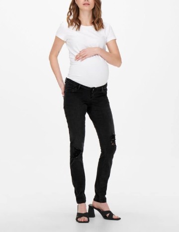 
						Blugi Only Maternity, negru