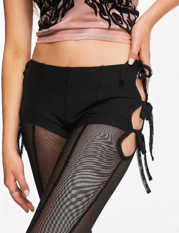 Pantaloni Reclaimed Vintage, negru