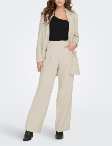 
						Pantaloni Only, bej