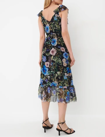 Rochie medie Mohito, floral