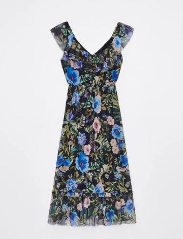 Rochie medie Mohito, floral