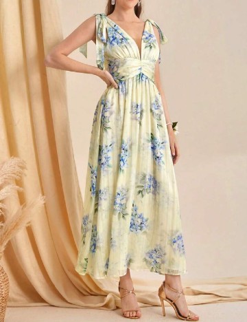 
						Rochie lunga SHEIN, floral