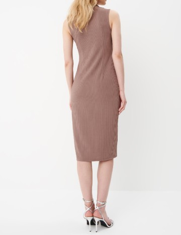 Rochie medie Mohito, maro