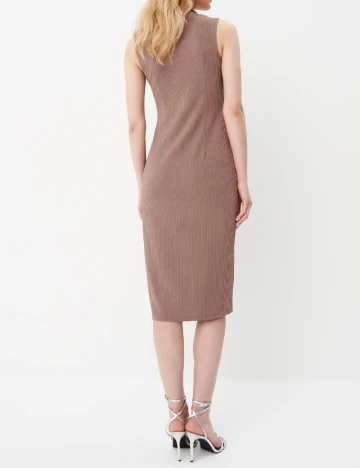 Rochie medie Mohito, maro