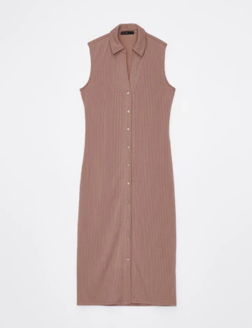 Rochie medie Mohito, maro