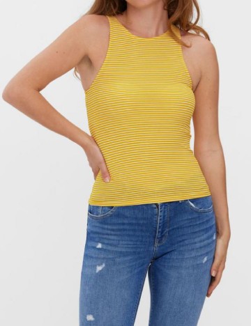 
						Maiou Vero Moda, galben