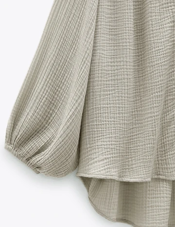 Camasa Zara, gri, S Gri