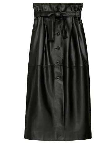 Fusta Zara, negru, L