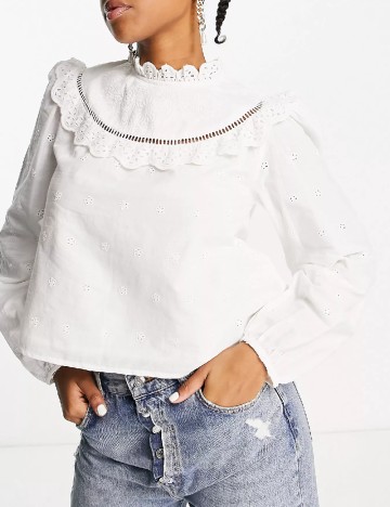 
						Camasa Miss Selfridge, alb