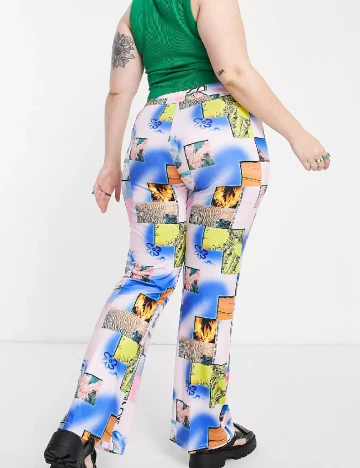 Pantaloni ASOS Curve, mix culori Mix culori