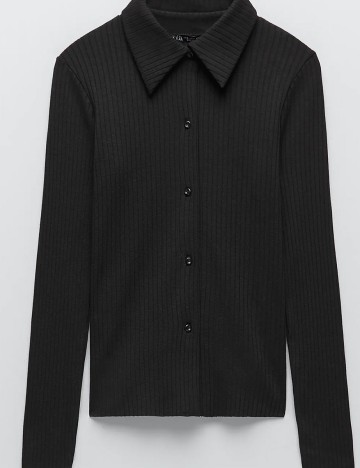Bluza Zara, negru, S