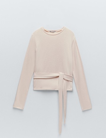 Bluza Zara, crem, S