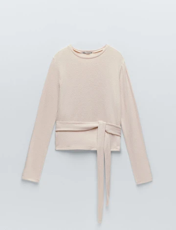 Bluza Zara, crem, S