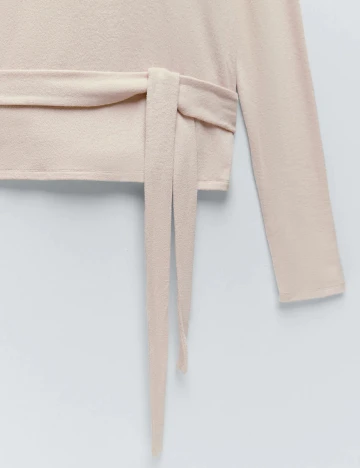 Bluza Zara, crem, S