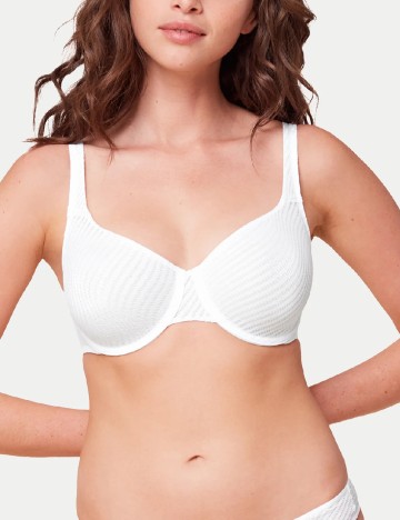 
						Sutien Triumph, alb
