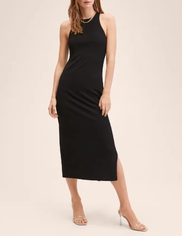 Rochie medie Mango, negru