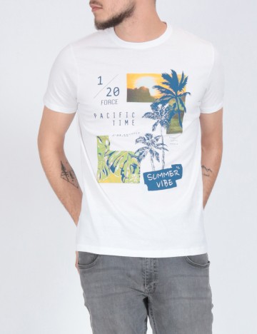 
						Tricou Milano Bulls, alb