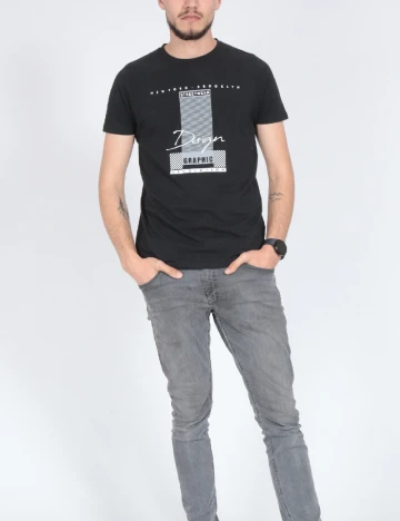 Tricou Milano Bulls, negru