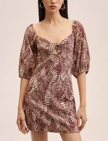 
						Rochie scurta Mango, maro