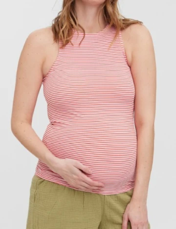 Set Maiouri 2 bucati Vero Moda Maternity, roz Roz