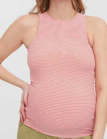 Set Maiouri 2 bucati Vero Moda Maternity, roz Roz