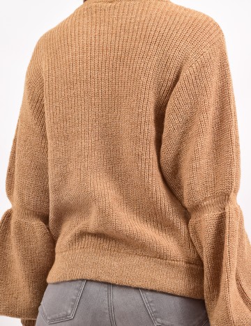 Pulover Vero Moda, maro, S