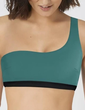 Bustiera de baie Sloggi by Triumph, turcoaz Verde
