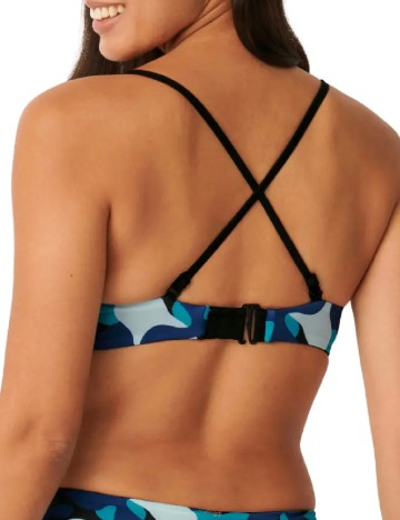 Bustiera de baie Sloggi by Triumph, albastru