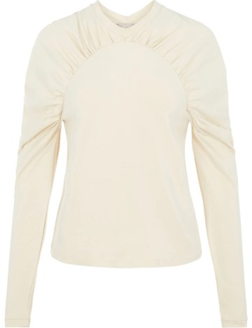 Bluza Pieces, crem, L