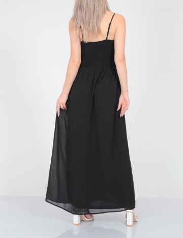 Rochie lunga Only, negru