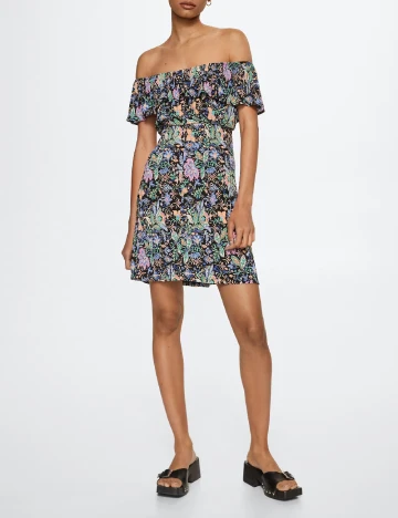 Rochie scurta Mango, floral