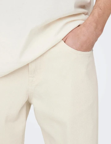 Blugi Only, crem