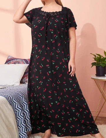 Rochie lunga SHEIN CURVE, negru