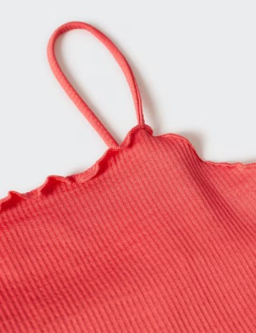 Rochie scurta Mango, corai