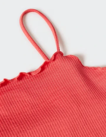 Rochie scurta Mango, corai
