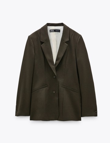 Sacou Zara, kaki, M