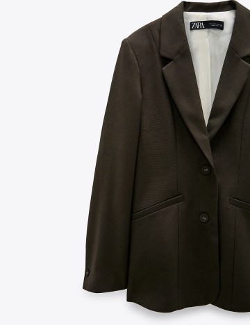 Sacou Zara, kaki, M