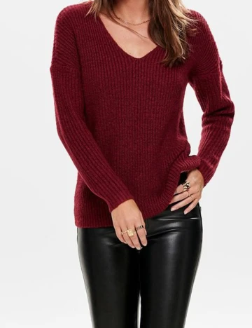 Pulover Only, grena, L