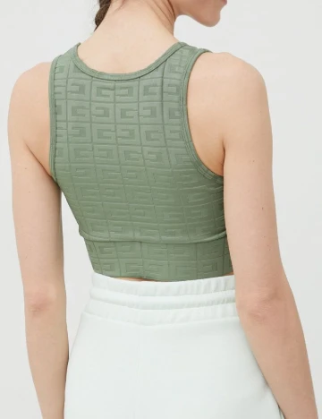 Bustiera sport Guess, verde