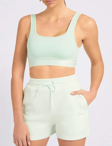 Bustiera sport Guess, verde Verde