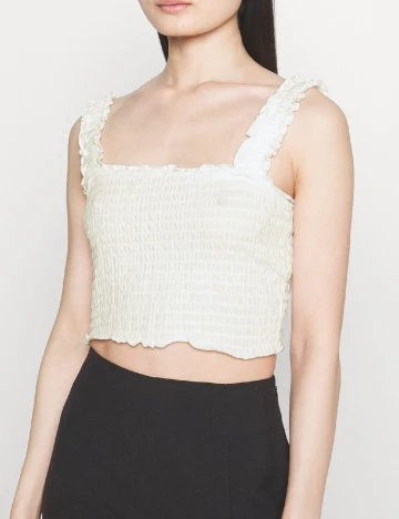Top Vero Moda, alb
