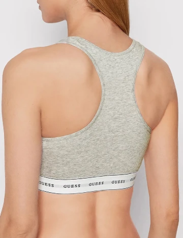 Bustiera sport Guess, gri